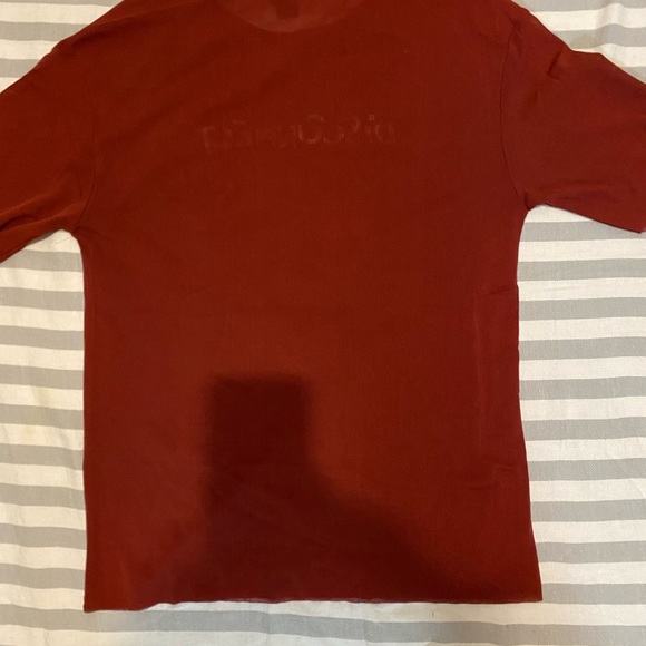 Icone (Simons Brand) See Through Fabric Disconnect Top - Picture 4 of 7